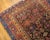 Tribal 1880s Brown Geometric Antique Persian Tribal Kurdish Rug 4'6" X 8'4" Knotted Wool Carpet For Sale - Image 3 of 9