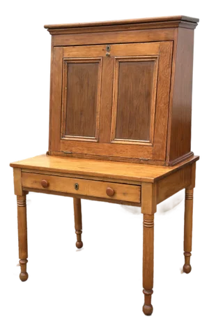 Antique American Pine Secretary