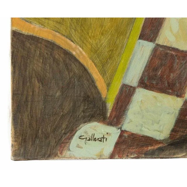 Modern Alberto Gallerati, An Almost Mature Choice, Oil on Canvas, 1970s For Sale - Image 3 of 5