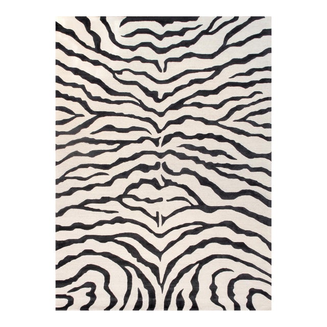 Edgar Hand-Tufted Ivory Area Rug-12' 0'' X 15' 0'' For Sale