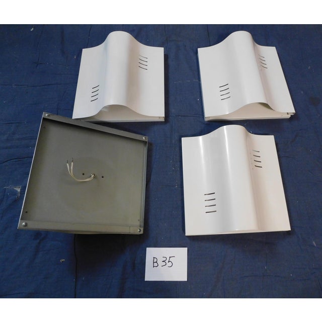 1960s Mid-Century Italian Metal Sconces, a Pair For Sale - Image 13 of 13