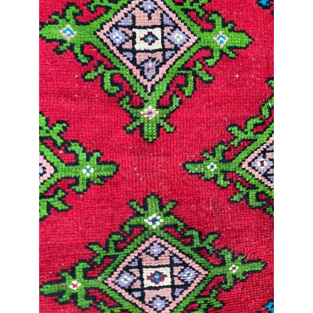 Vintage Tunisian Kairouan Rug For Sale - Image 9 of 12