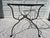 Vintage Salterini Style Petit Outdoor Dining Table For Sale - Image 4 of 9