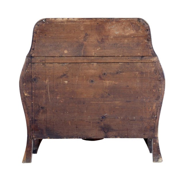 18th Century Rococo Yew and Elm Bureau Secretaire For Sale - Image 14 of 16