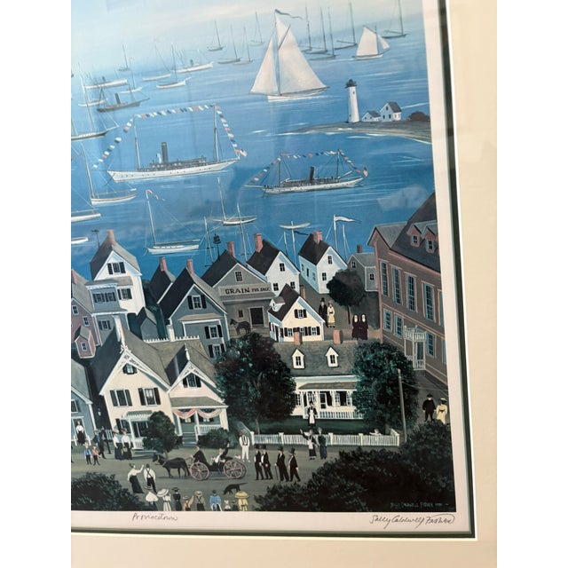 Sally Caldwell Fisher Signed Limited Edition Provincetown New England Coastal Print Art For Sale - Image 12 of 16