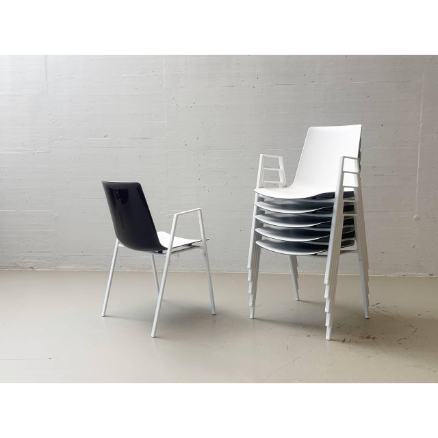 Model 6602 Nooi Row Chair by Neunzig for Wiesner-Hager, 2014 For Sale - Image 9 of 16