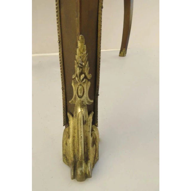 1900 - 1909 Italian Bombe Frieze Painted Table For Sale - Image 5 of 10