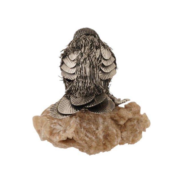 Italian St Silver Sparrow Bird Figurine by Buccellati For Sale In New York - Image 6 of 10