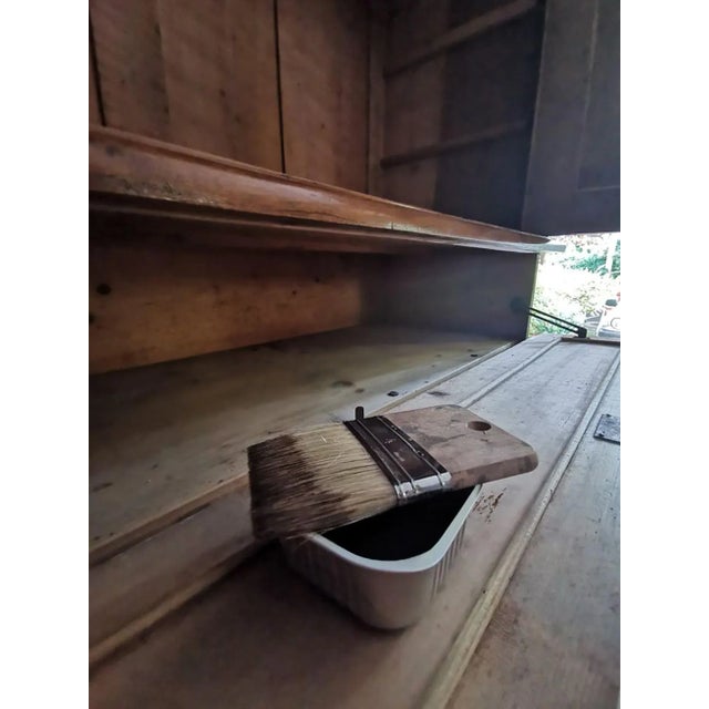 Hand Painted cabinet ,hand painted and stained. Size :110x210x54