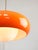 Plastic Large Space Age Orange Best Pendant from Guzzini, 1970s For Sale - Image 7 of 18