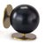 Regina Andrew Grant Steel Bookends, Black - A Pair For Sale - Image 4 of 7