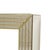 Mirror with Console in Silver and Gold in Deknudt, 1980s, Set of 2 For Sale - Image 9 of 18