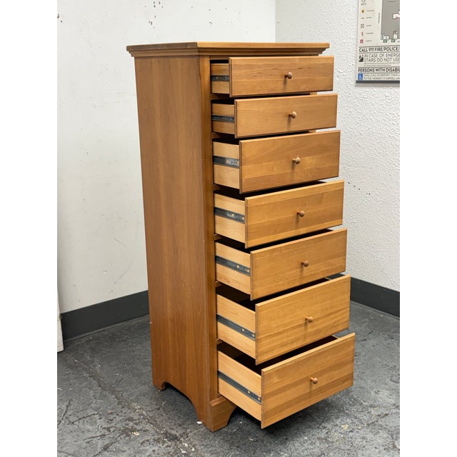 American Shaker Style Workbench Collection Lingerie Chest of Drawers For Sale - Image 3 of 12