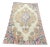 Vintage Neutral Oushak Rug For Sale