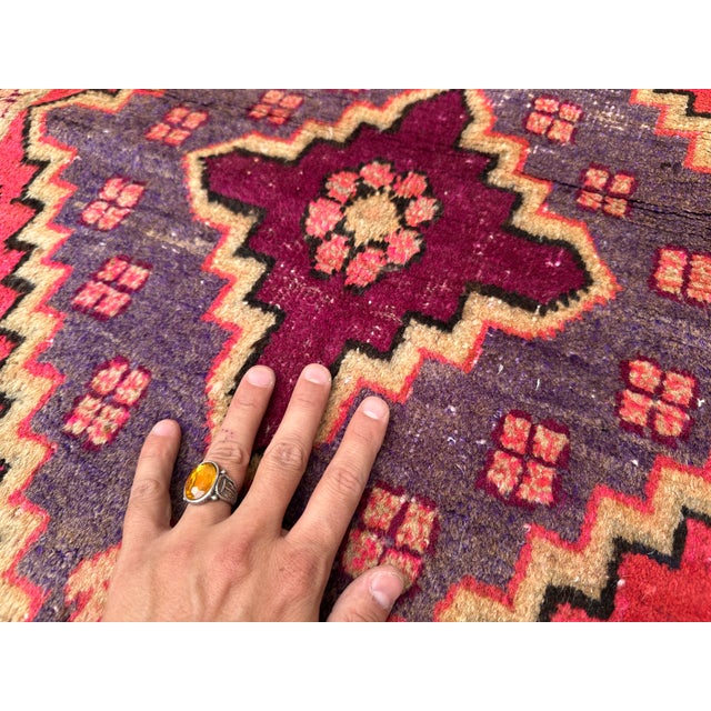 Antique Qashqai-Shiraz Tribal Runner Rug - 2'9" X 7'1" For Sale - Image 11 of 11