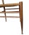 Midcentury Ladder Back Chair For Sale - Image 4 of 7