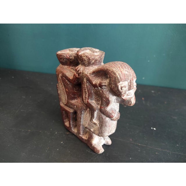 Sculpture of a Family, 1920s-1940s For Sale - Image 3 of 10