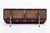 Mid Century Sofa Compact Eames for Herman Miller, Alexander Girard Striped Fabric, 1970s For Sale - Image 16 of 18