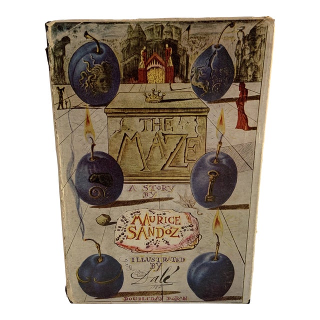 1945 The Maze Maurice Sandoz Salvador Dali Book For Sale