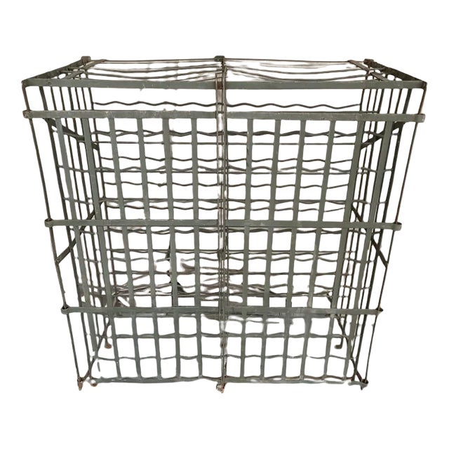 Vintage Iron Wine Cellar For Sale