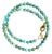 Turquoise Double Wrap Bracelet For Sale