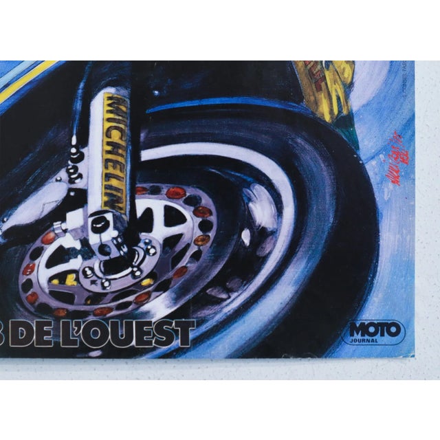 Date: 1985 Size: 21 x 16 inches Artist: Jean-François Arrigoni-Néri About the poster: The Circuit des 24 Heures du Mans,...
