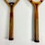 1905 Antique Americana Boho Chic Wood Tennis Rackets Home Accents - A Pair. For Sale - Image 12 of 17