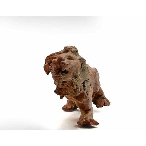 Painted terracotta sculpture realized by sirio pellegrini in 1960s. Good condition. Sirio pellegrini, born in rome on...