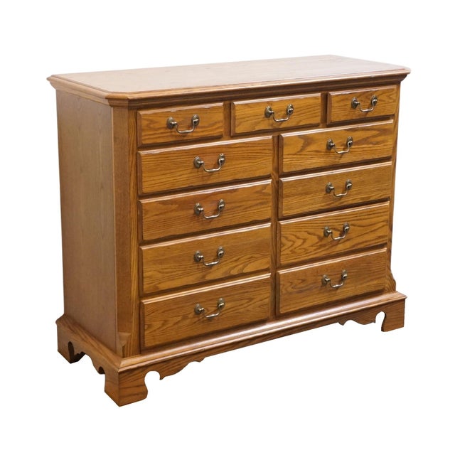 Thomasville Thomasville Furniture Forecast Collection Solid Oak Contemporary 54" Buffet Cabinet 12221-110 For Sale - Image 4 of 15