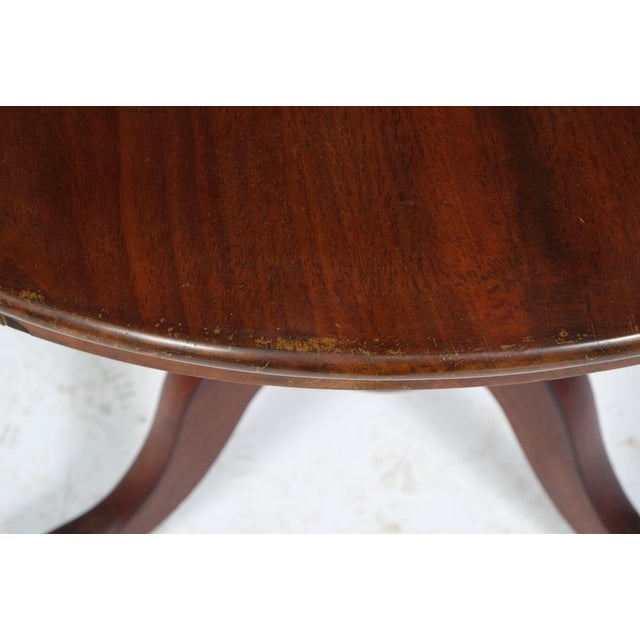 MidCentury Duncan PhyfeStyle Round Mahogany End Table Chairish