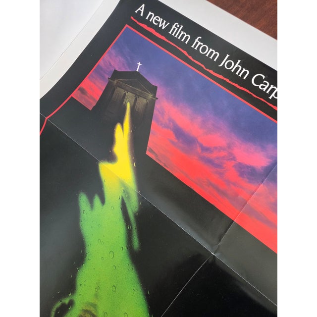 Vintage Horror John Carpenter's Prince of Darkness Original One Sheet Movie Poster For Sale - Image 10 of 11