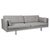 Black Model 220 3-Seater Sofa in Black Leather by Erik Jørgensen For Sale - Image 8 of 8