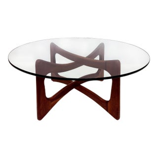 Mid-Century Adrian Pearsall Crafts Associates Coffee Table in Walnut For Sale