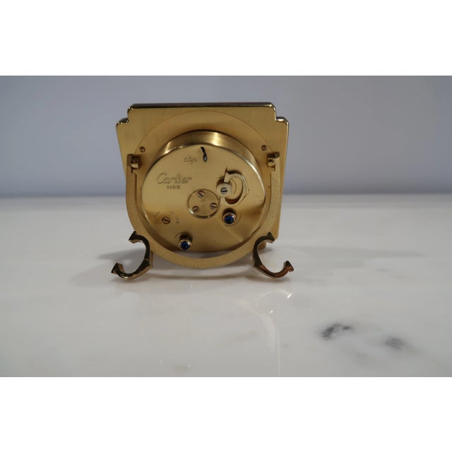 1990s Table Alarm Clock from Cartier, 1990s For Sale - Image 5 of 9