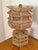 Midcentury Folk Art Popsicle Stick Lamp - Rewired For Sale - Image 6 of 11