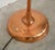 Mid-Century Modern Art Deco Copper Floor Lamp For Sale - Image 3 of 12
