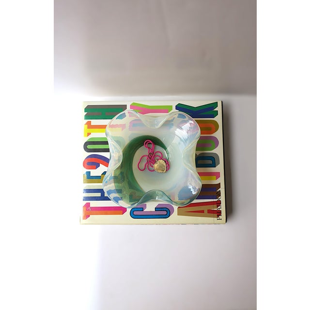 Italian Murano Art Glass Bowl Seguso Style For Sale In New York - Image 6 of 10