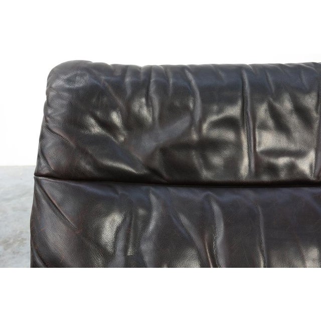 Mid-Century Modern DS‑66 Relax Chair in Brown Leather from de Sede, Switzerland, 1960s For Sale - Image 9 of 18