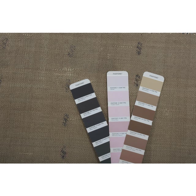 Turkish Camel Hemp Sisal Kilim Rug For Sale - Image 11 of 11