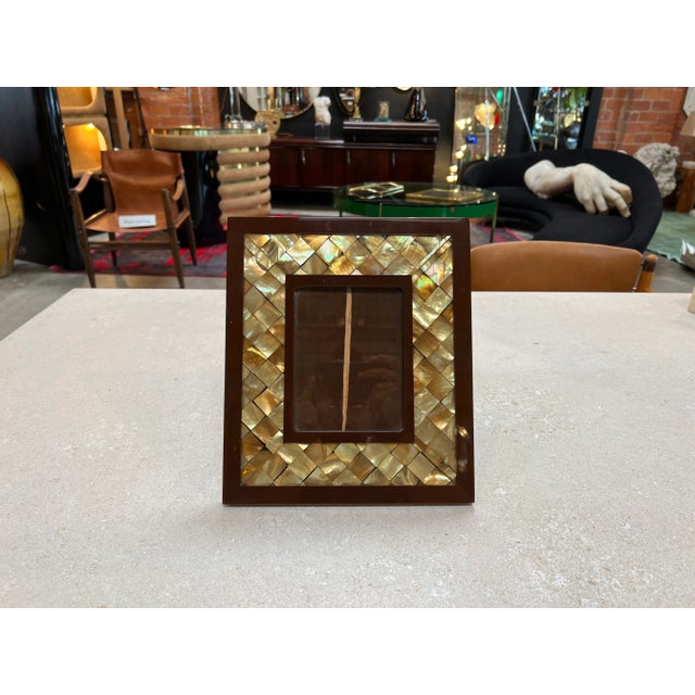 1980s Vintage Italian Picture Frame 1980s For Sale - Image 5 of 7