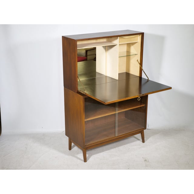 Mid-Century Modern Mid-Century Modern Secretaire in Teak, 1960s For Sale - Image 3 of 10