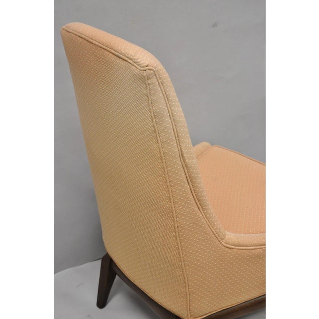 Mid Century Modern Walnut Lounge Chair Attr. T H Robsjohn Gibbings for Widdicomb For Sale - Image 11 of 18