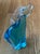 Mid-Century Modern Vintage 1960’s Murano Glass Horse 7” Tall by 3.5” Long - Original Foil Label For Sale - Image 3 of 12