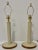 2020s Currey & Co. Ivory Faux Shagreen Table Lamps Pair Prototypes For Sale - Image 5 of 5