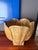 X Large cast patinated brass sea shell planter made in 1970’s in South Korea in the style of Billy Haines