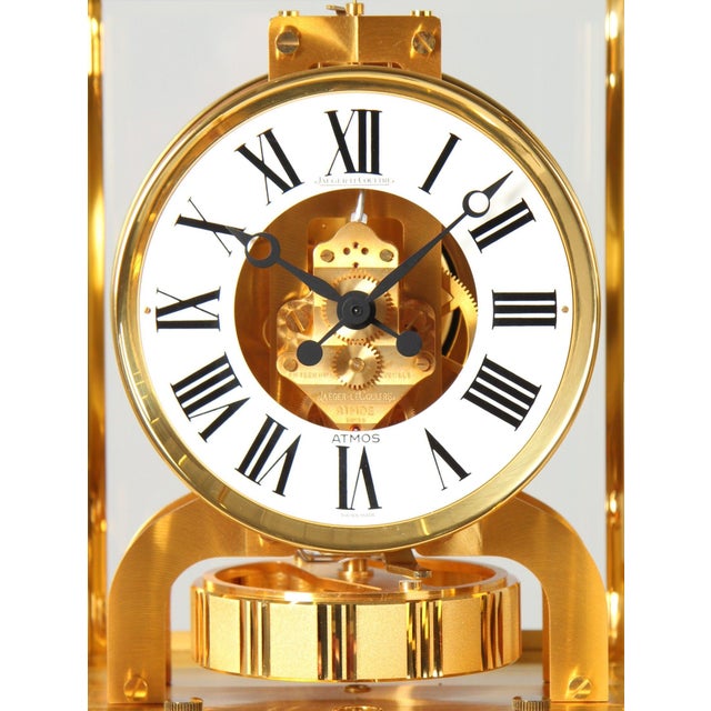 Mid-Century Modern Atmos Clock by Jaeger LeCoultre, 1979 For Sale - Image 3 of 14