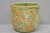 Arts & Crafts Early 20th Century Weller Clinton Art Pottery Green Glazed Squirrel & Acorn Planter Jardinière For Sale - Image 3 of 14