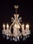 Glass Crystal Theresian Chandelier with 9 Bulbs For Sale - Image 7 of 8