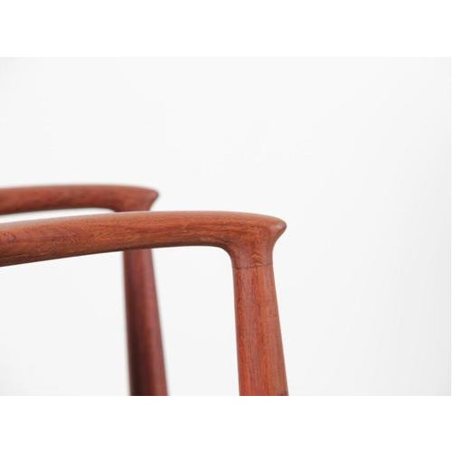 Mid-Century Modern Danish Armchair in Teak Model Captain 66 attributed to Erik Buck, 1950s For Sale - Image 10 of 18