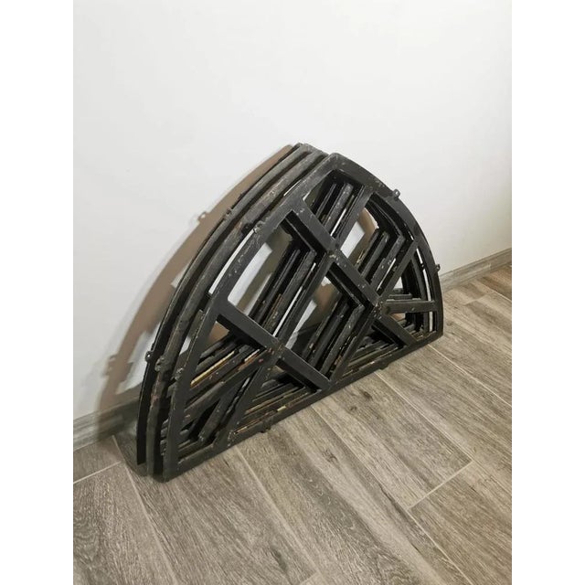 Vintage Metal Lattice Frame For Sale - Image 10 of 12